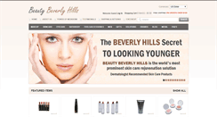 Desktop Screenshot of beautybeverlyhills.com